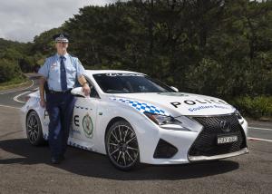 Lexus RC F NSW Police Coupe 2016 года (AU)